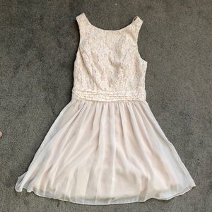 Cream Youthful Formal/Prom Dress